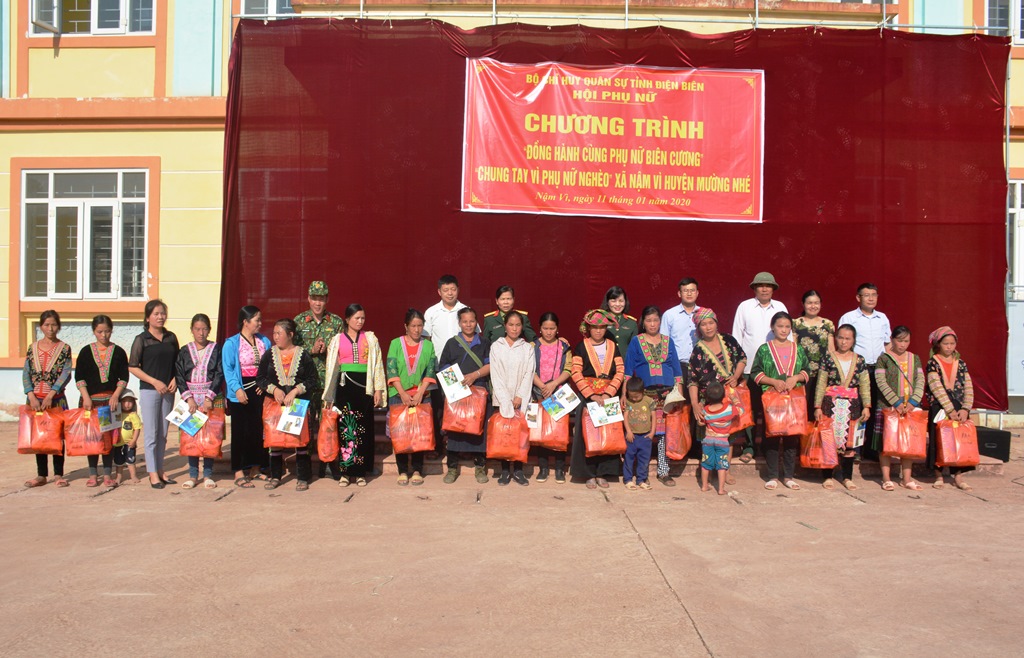 Hội phụ nữ Bộ CHQS tỉnh Điện Biên “Đồng hành cùng phụ nữ biên cương”

